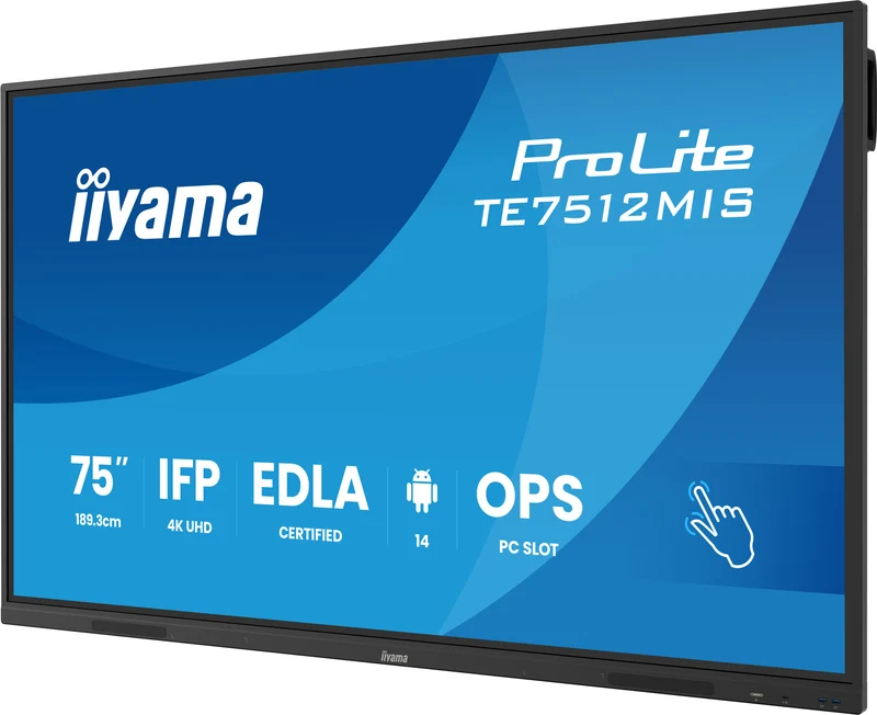 iiyama ProLite TE-12MIS-B4AG 4K/UHD Interaktives Touch Display - 65"