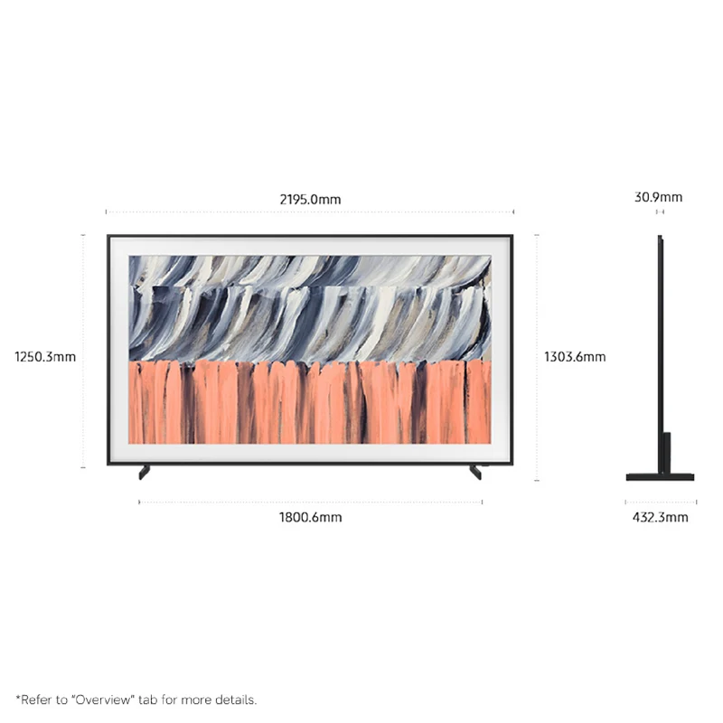 Samsung 98" LS03H The Frame QLED 4K Smart TV 2026