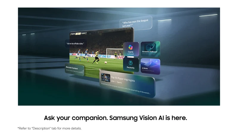 Samsung 75" MICRO RGB R95H 4K Smart AI TV 2026