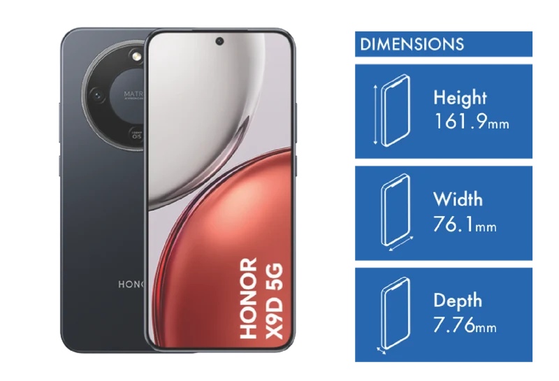 Honor X9D 256GB Midnight Black