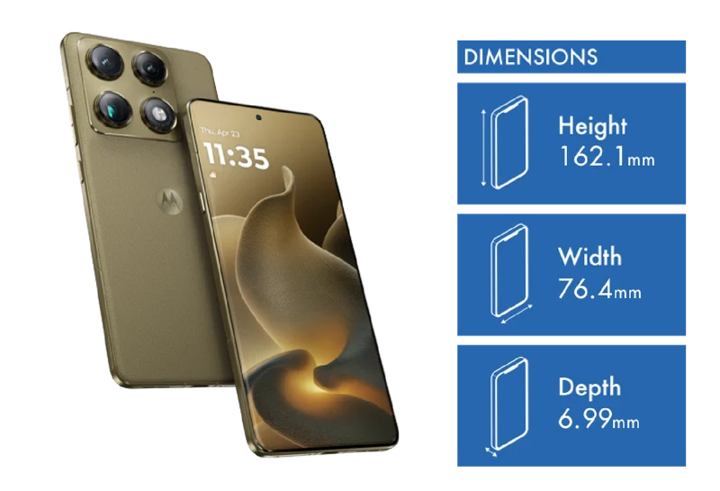 Motorola Signature 256GB Martini Olive Gold