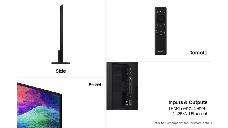 Samsung 85" MICRO RGB R85H 4K Smart AI TV 2026