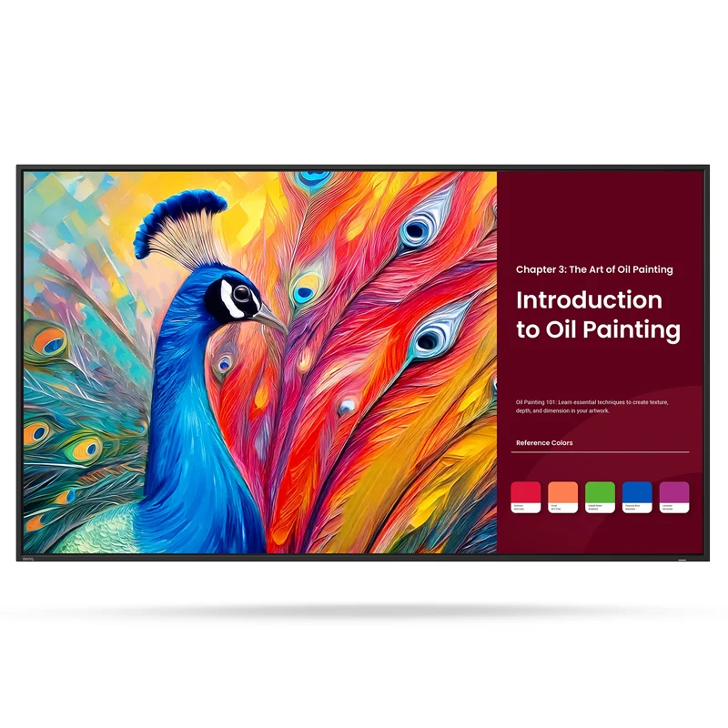 BenQ SH04-Serie Smart Signage Display – 4K UHD, 800 nits, 24/7 Betrieb