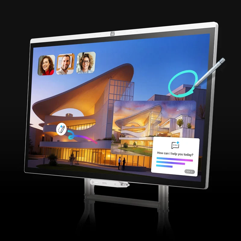 BenQ CP05-Serie Interaktives Whiteboard – Android 15, 4K UHD, Google EDLA