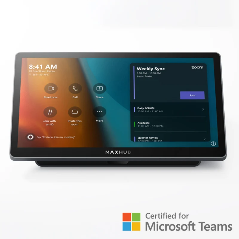 MAXHUB XBar V70 Kit Videokonferenz-System – für Microsoft Teams, 4K, Android 13