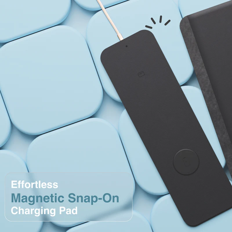 Laser ChargeCore Wireless Charging Desk Mat (Black)