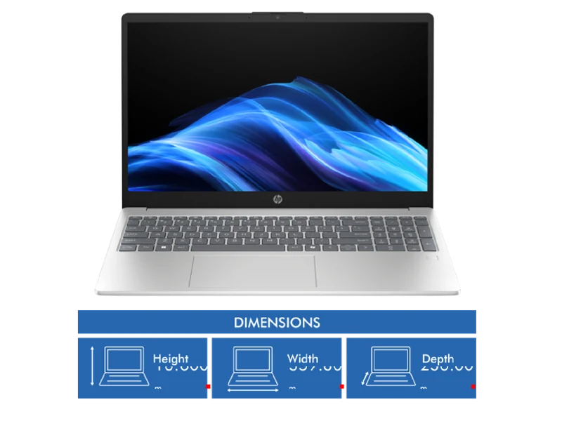 HP 15.6" Core 5 8GB 256GB Laptop