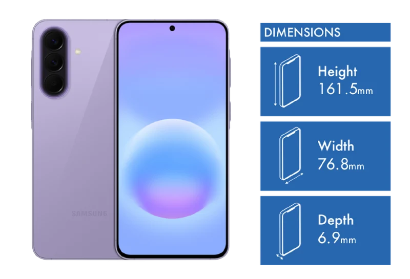 Samsung Galaxy A57 5G 256GB awesome Lilac