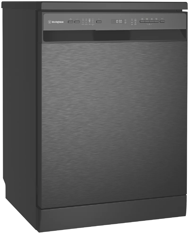Westinghouse 60cm Dark Stainless Steel 15 Place Freestanding Dishwasher