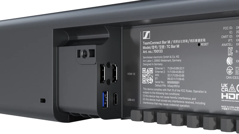 Sennheiser Teamconnect Bar M 4K Videokonferenzbar