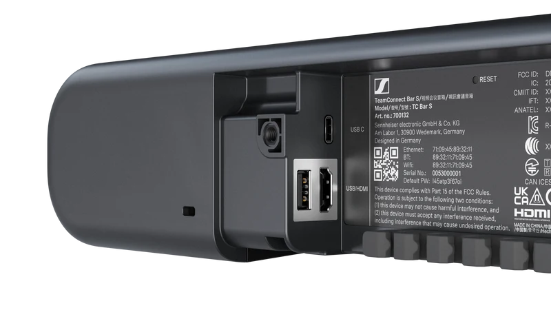Sennheiser TeamConnect Bar S | 4K Videobar