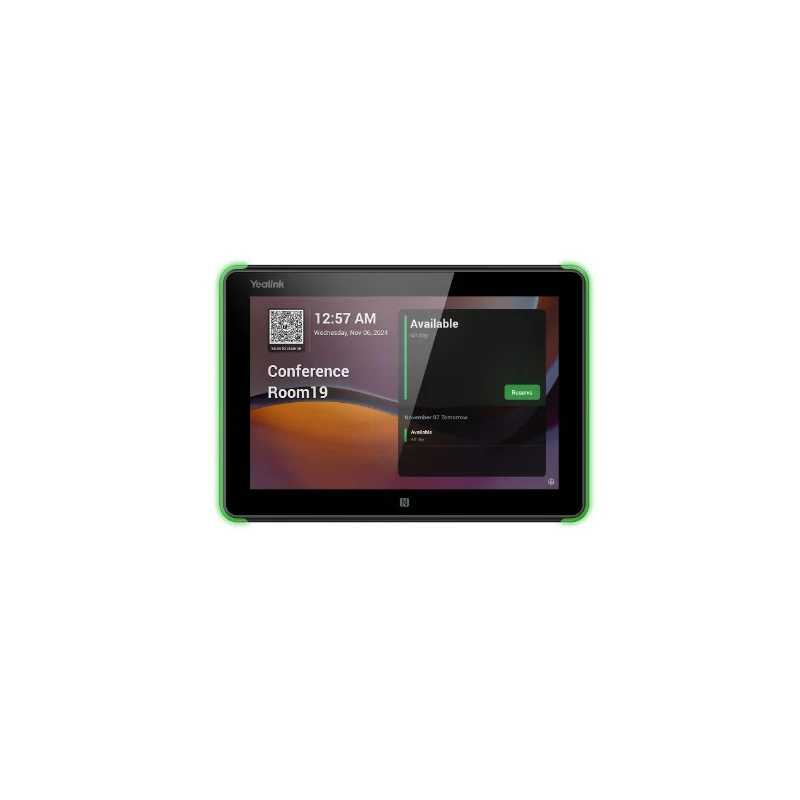 Yealink RoomPanel Plus E2 | Smartes 10,1" Raumbuchungs-Display