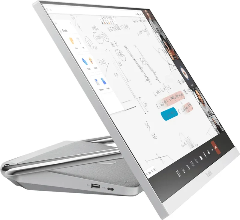 Yealink DeskVision A24 - 4K 24" Touchdisplay Lösung mit 4K Kamera, Microsoft Teams Meeting Lösung