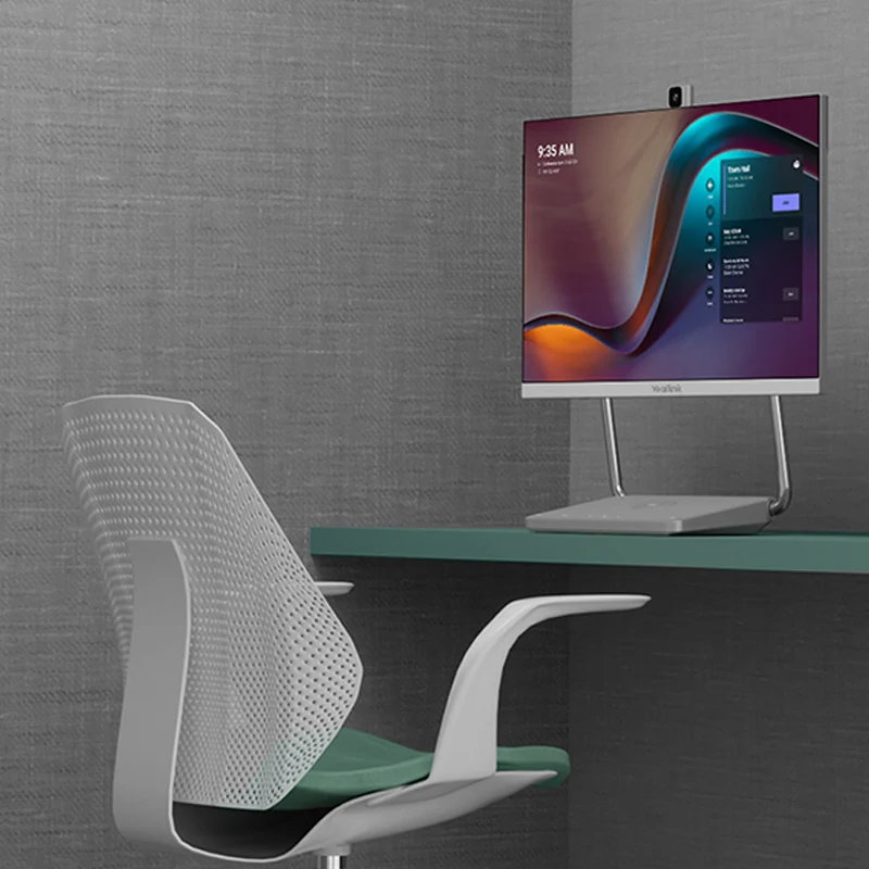 Yealink DeskVision A24 - 4K 24" Touchdisplay Lösung mit 4K Kamera, Microsoft Teams Meeting Lösung