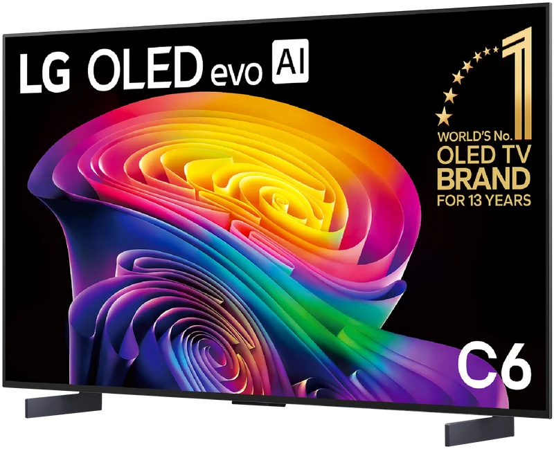 LG 42" OLED EVO AI C6 4K Smart TV 2026