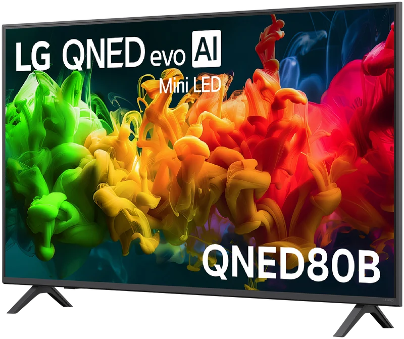 LG 50" QNED80B EVO AI Mini LED 4K Smart TV 2026