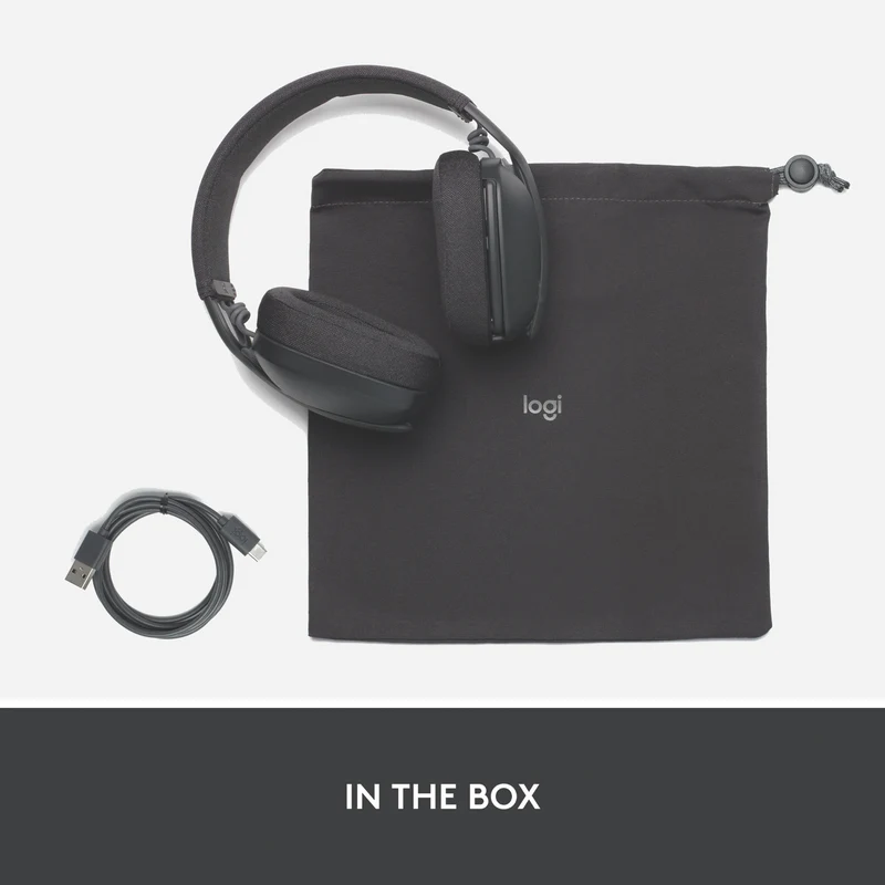 Logitech Zone Vibe 100 Headphones (Graphite)