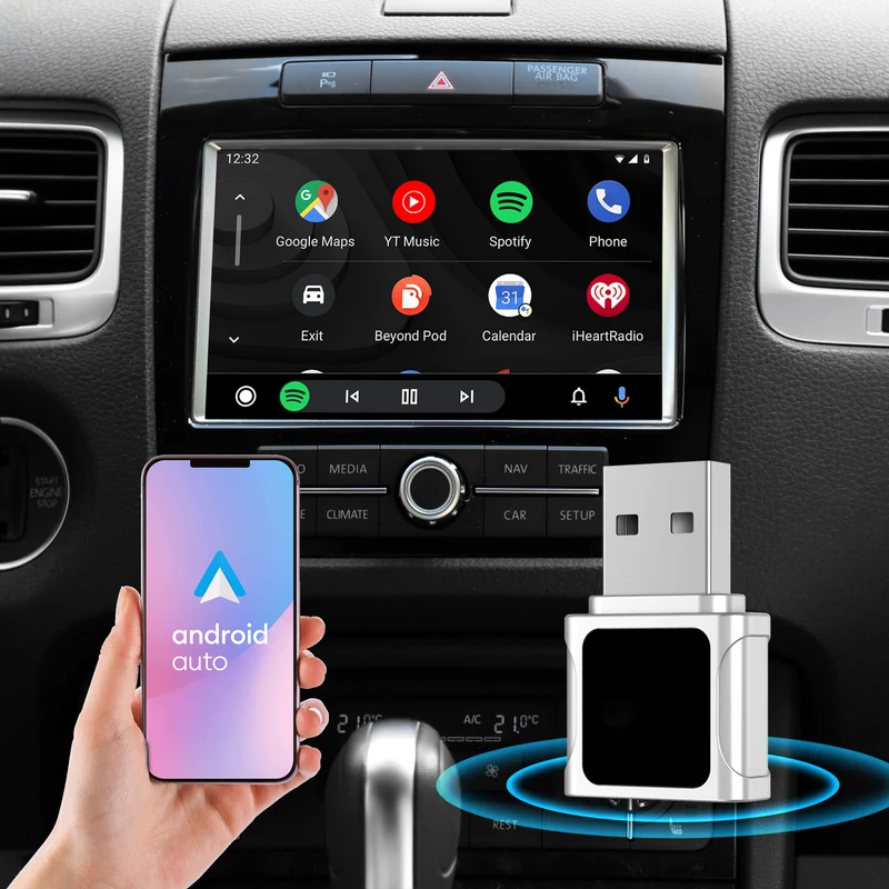 Laser Wireless Dongle for CarPlay Micro