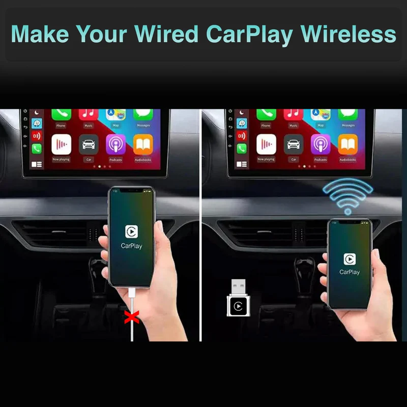 Laser Wireless Dongle for CarPlay Micro