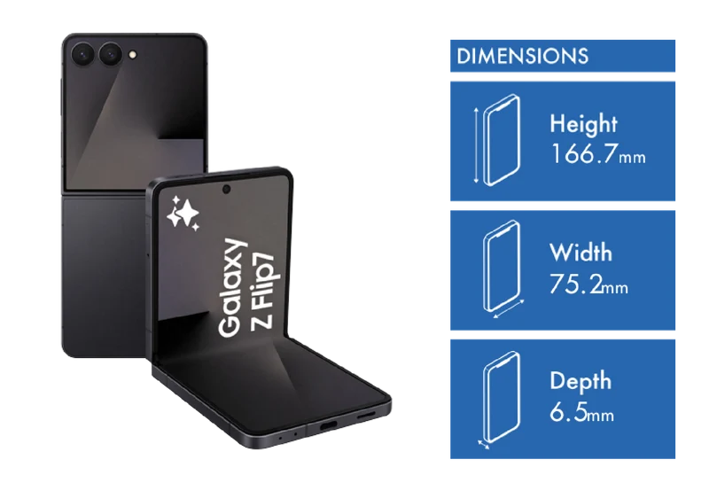 Samsung Galaxy Z Flip7 512GB Jetblack