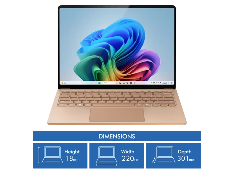 Microsoft Surface Laptop (7th Ed) Copilot+ PC 13.8" X Elite 12 Core 16GB 512GB - Dune