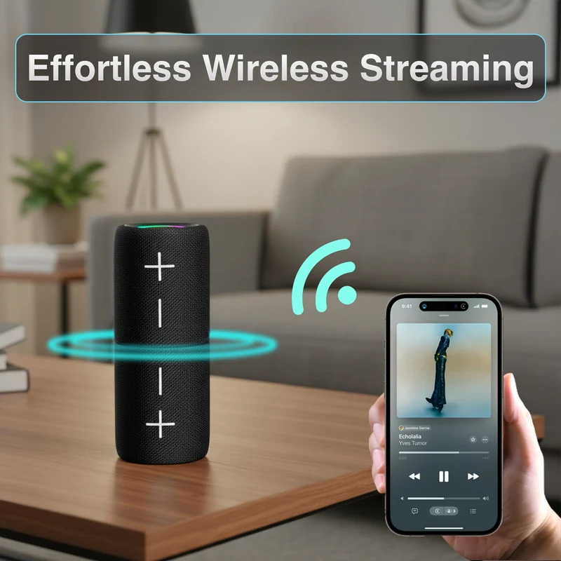 Laser Magnetic Portable Speaker