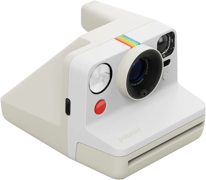 Polaroid Now Generation 3 Camera - Pebble White