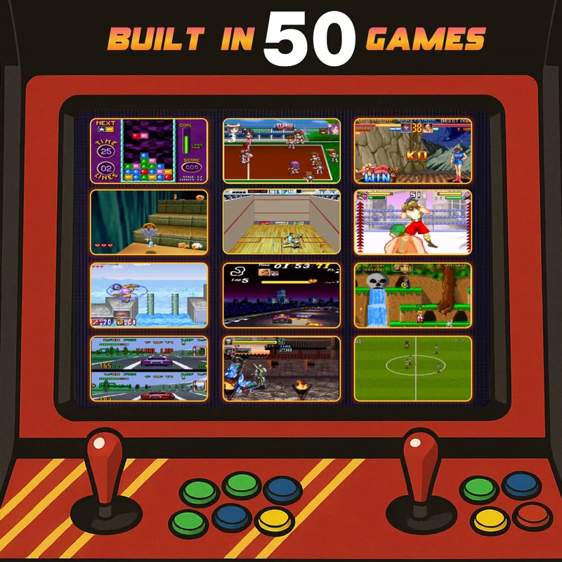 Laser 3.5" Handheld Retro Gaming Console