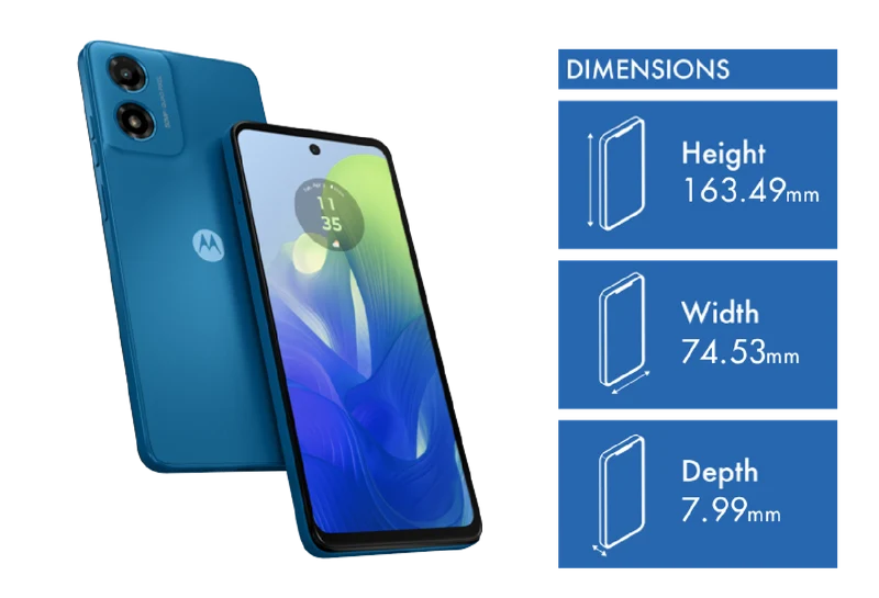 Motorola g04s 4G 64GB Satin Blue