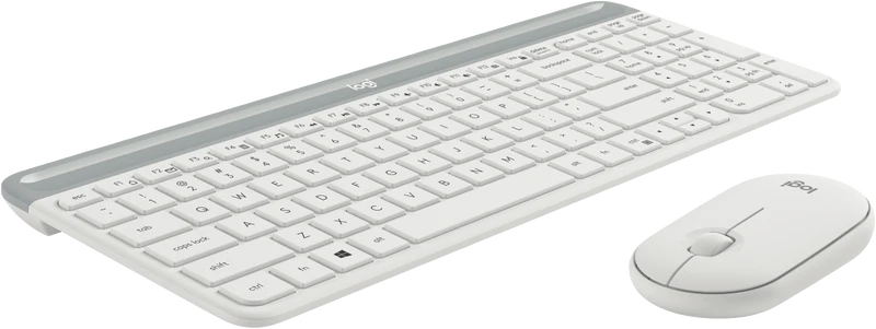 Logitech MK470 Slim Wireless Combo - White