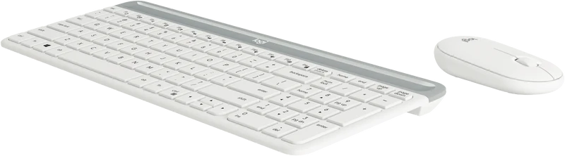 Logitech MK470 Slim Wireless Combo - White