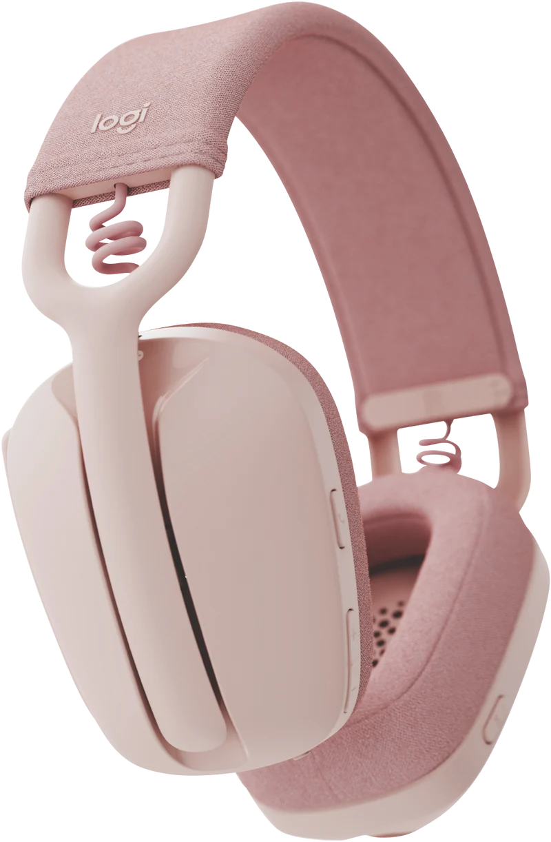 Logitech Zone Vibe 100 Headphones (Rose)