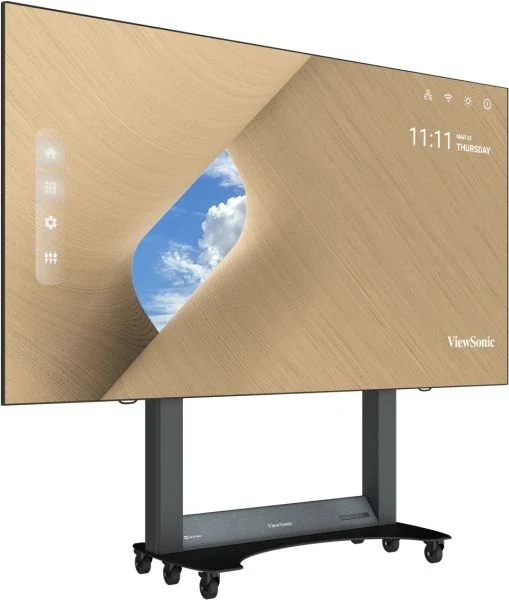 Viewsonic LDS138-151 138" COB LED Wall inkl. Rollständer und Flightcase