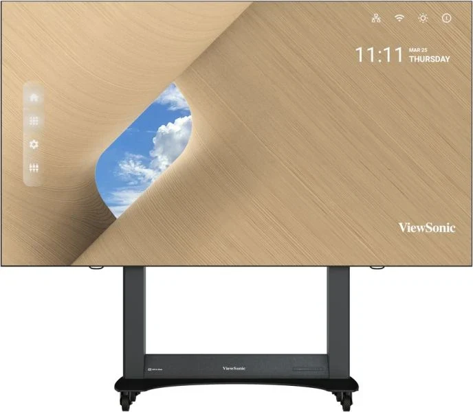 Viewsonic LDS138-151 138" COB LED Wall inkl. Rollständer und Flightcase