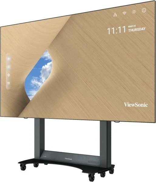 Viewsonic LDS138-151 138" COB LED Wall inkl. Rollständer und Flightcase