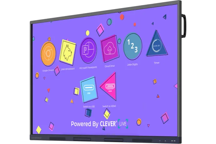 Clevertouch MAX 2: Interaktives 4K Display für moderne Bildungseinrichtungen