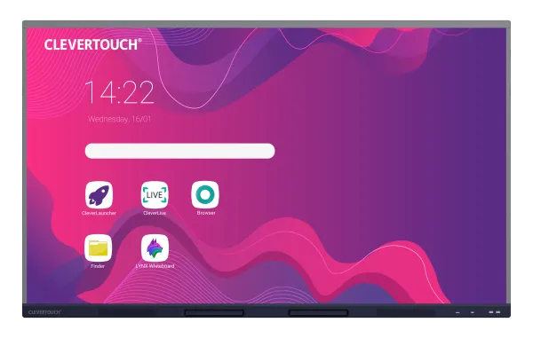 Clevertouch MAX 2: Interaktives 4K Display für moderne Bildungseinrichtungen