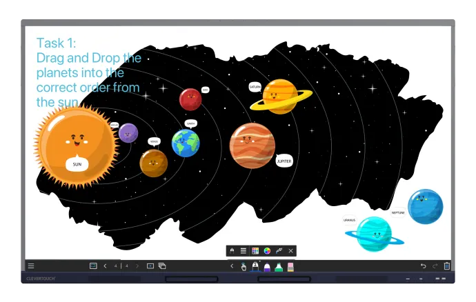 Clevertouch MAX 2: Interaktives 4K Display für moderne Bildungseinrichtungen