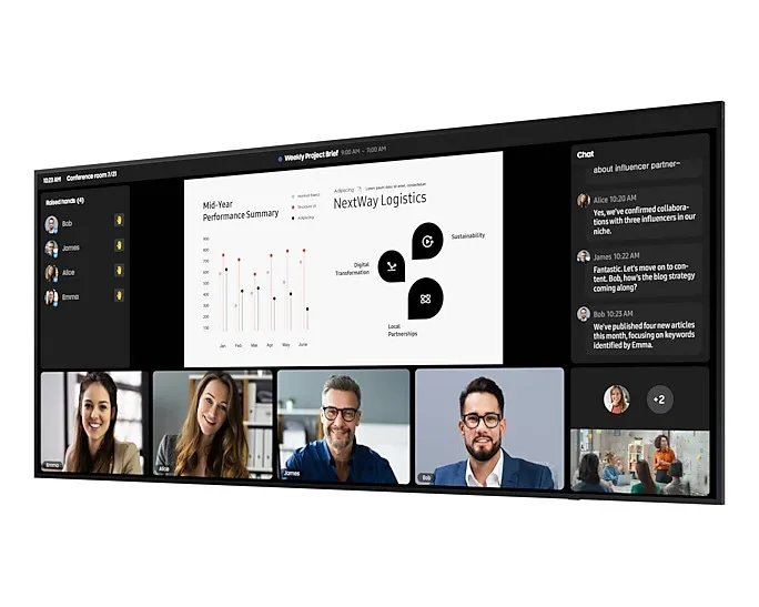 Samsung 105" Ultrawide Premium Professional Signage Display QP105DX-5K