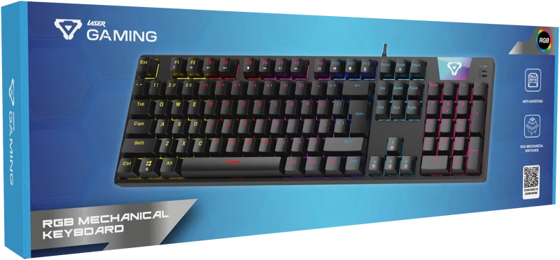 Laser RGB Mechanical Gaming Keyboard