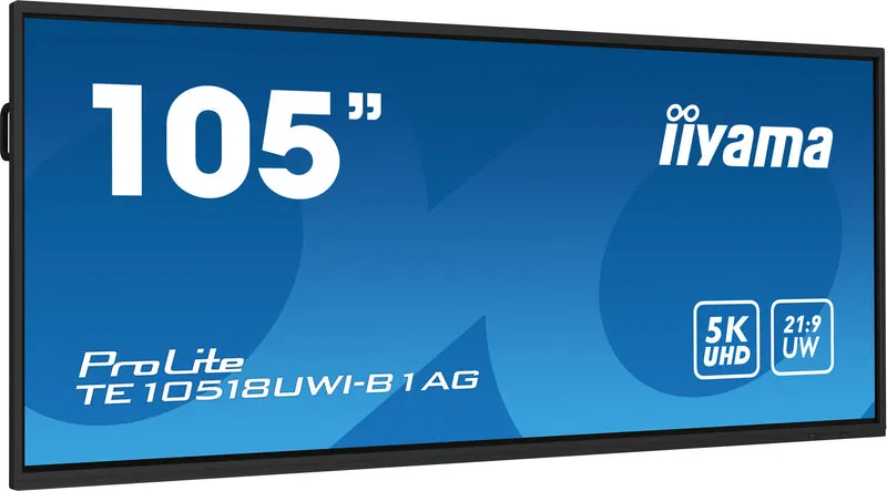 iiyama TE18UWI 21:9 Ultrawide 5K UHD Interaktive Touchbildschirme