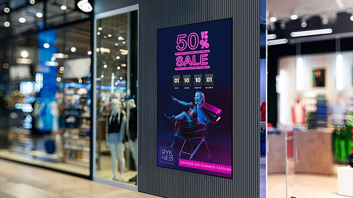Clevertouch Cleverlive CL Pro XTR Serie 24/7 Digital Signage Display