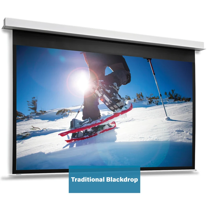 Projecta DescenderPro Motorleinwand Mattweiß 16:9