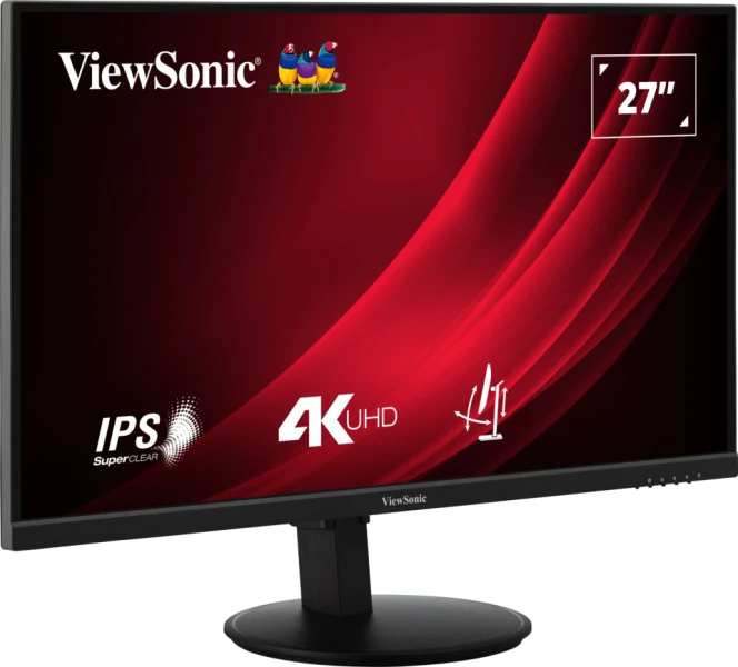 ViewSonic VG2708-4K – Präzision und Komfort für Produktivität und Kreativität