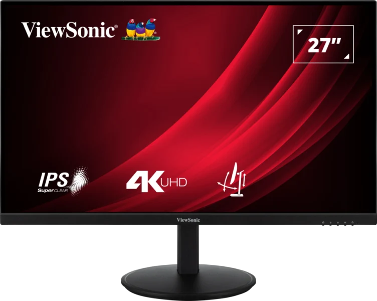 ViewSonic VG2708-4K – Präzision und Komfort für Produktivität und Kreativität