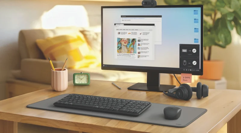 Logitech MK250 Bluetooth Wireless Keyboard & Mouse (Graphite)