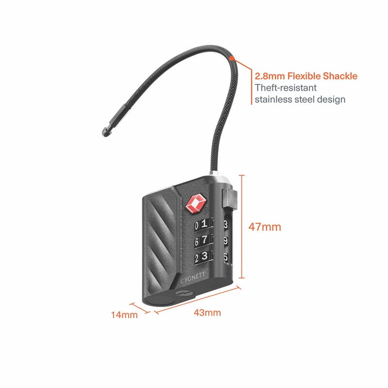 Cygnett Voyager TravelTag TSA Lock