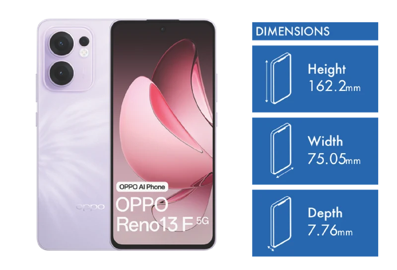 OPPO Reno13 F 5G 256GB Plume Purple