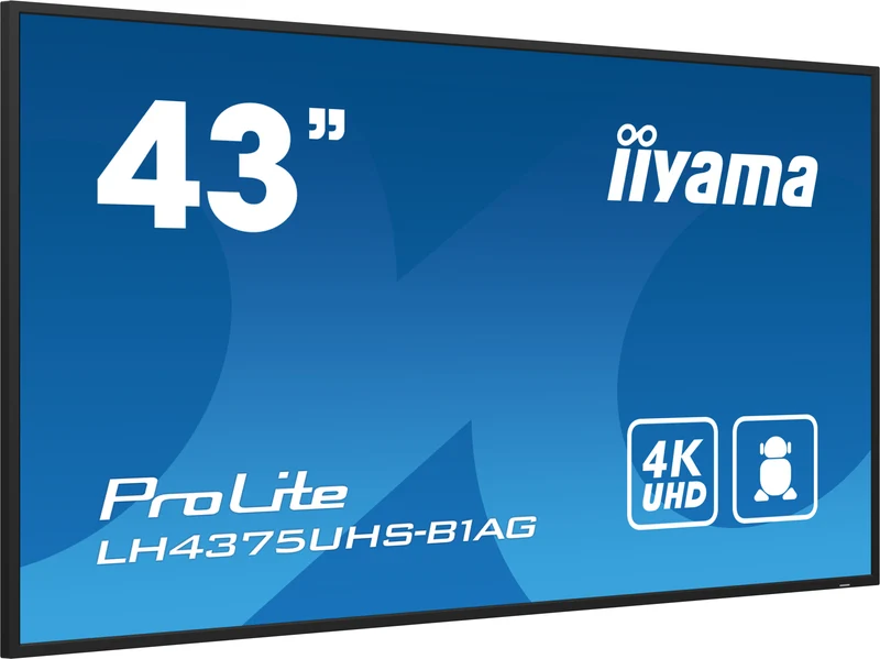 iiyama ProLite LH-75UHS-B1AG – 4K UHD-Display für Business-Kommunikation & Digital Signage