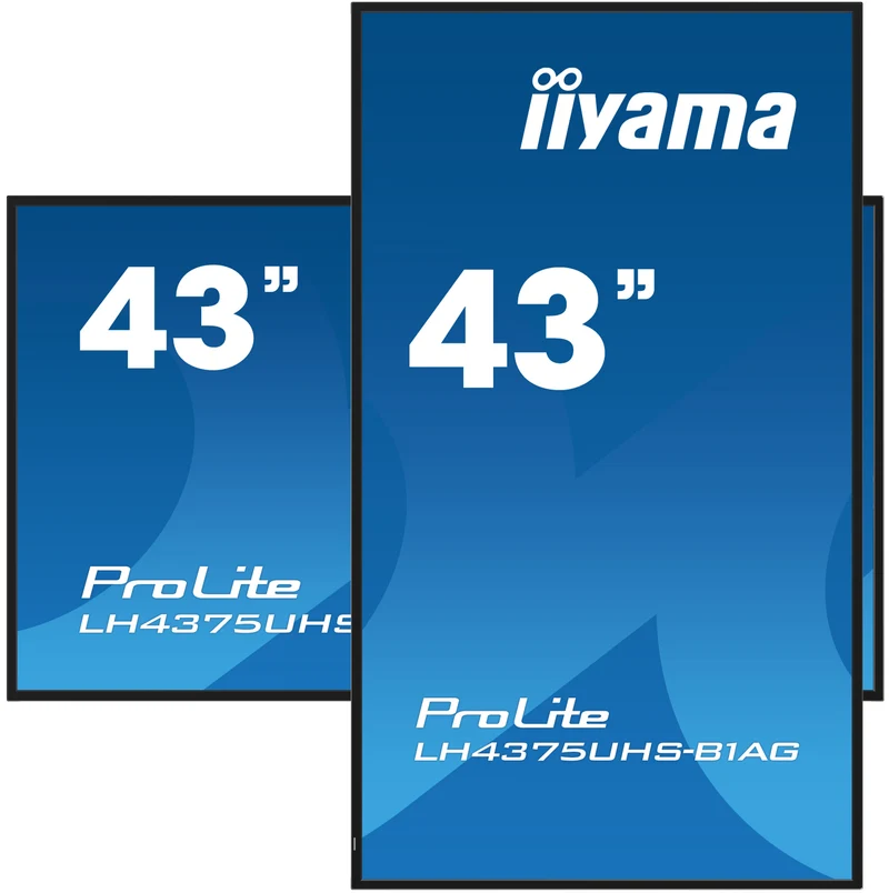 iiyama ProLite LH-75UHS-B1AG – 4K UHD-Display für Business-Kommunikation & Digital Signage